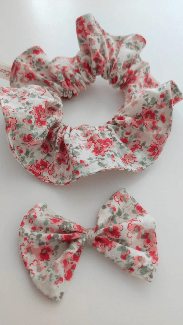 Ensemble chouchou et barrette