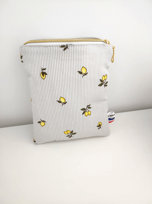 Pochette zippée 