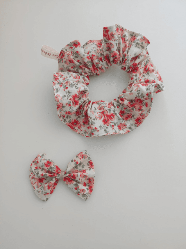 Ensemble chouchou et barrette