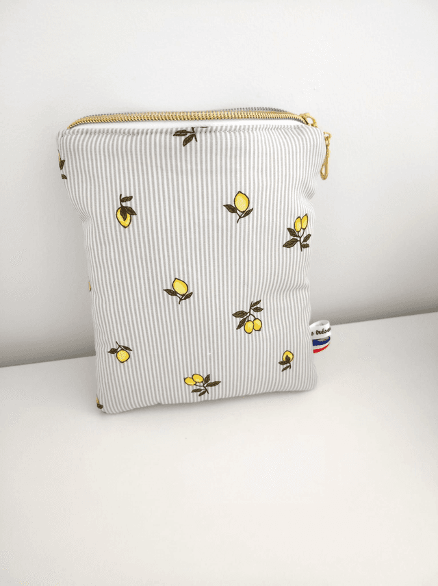 Pochette zippée 